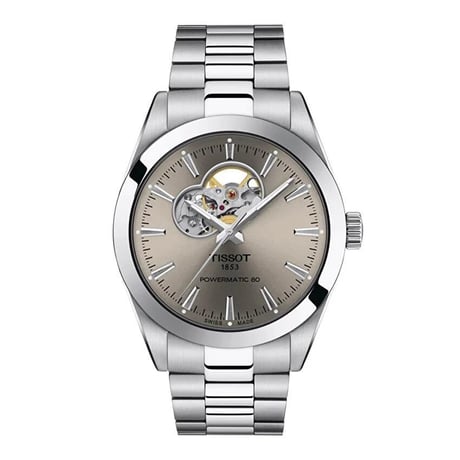 Tissot Gentleman T127.407.11.081.00 Powermatic 80 Open Heart T1274071108100 Erkek Kol Saati *