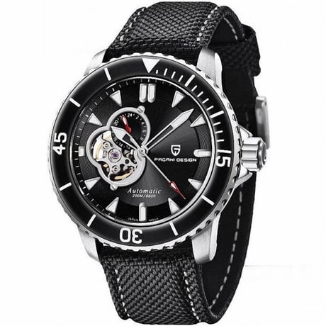 Pagani Design PD-1674-4 Open Heart NH39 Otomatik Erkek Kol Saati