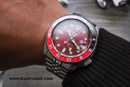 Seiko 5 Sports Otomatik GMT SSK031K Erkek Kol Saati SSK031K1