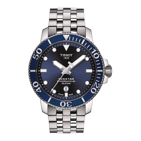 Tissot Seastar 1000 Powermatic 80 T1204071104101 Erkek Kol Saati T120.407.11.041.01 *