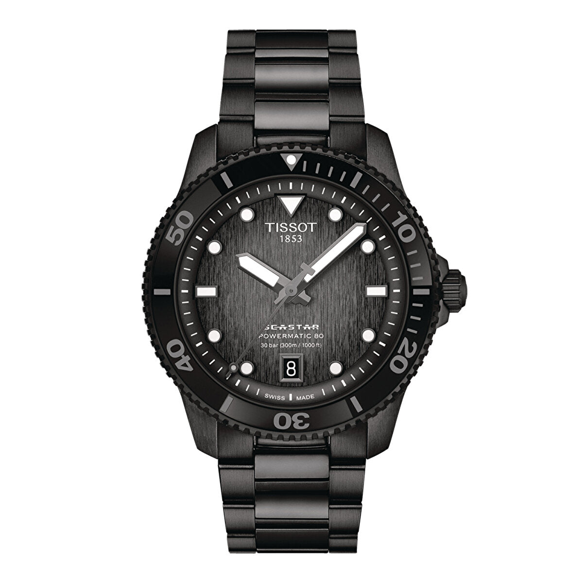 Tissot Seastar 1000 Powermatic 80 T1208073305100 Erkek Kol Saati T120.807.33.051.00