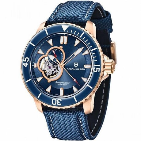 Pagani Design PD-1674-2 Open Heart NH39 Otomatik Erkek Kol Saati