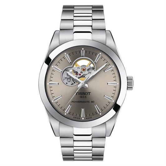 Tissot Gentleman T127.407.11.081.00 Powermatic 80 Open Heart T1274071108100 Erkek Kol Saati *