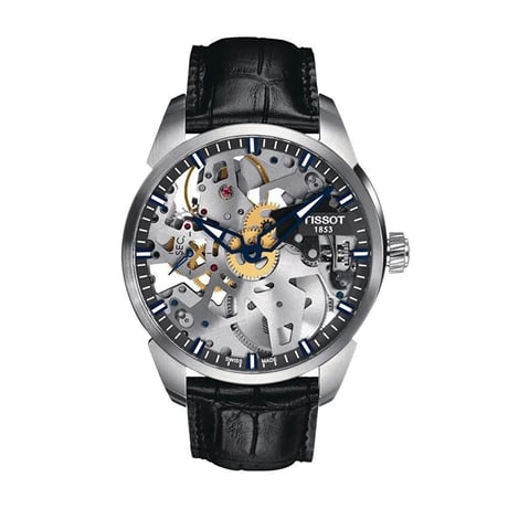 Tissot T-Complication Squelette Mechanical T0704051641100 Erkek Kol Saati T070.405.16.411.00